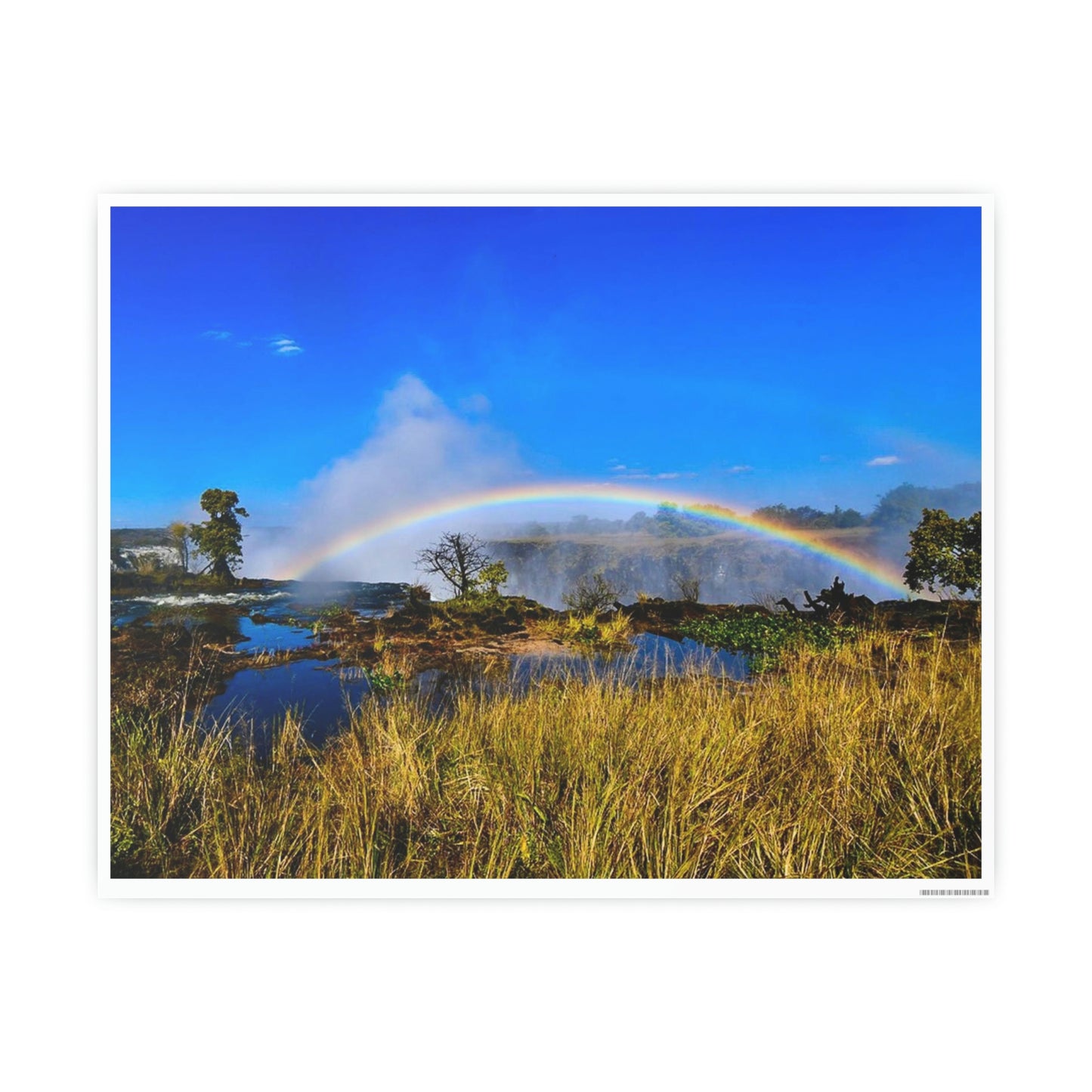 Rainbow over Victoria Falls